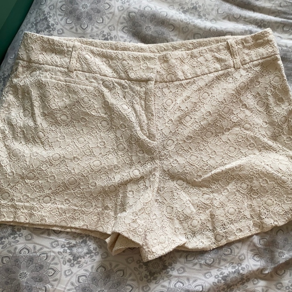 Loft lace shorts
